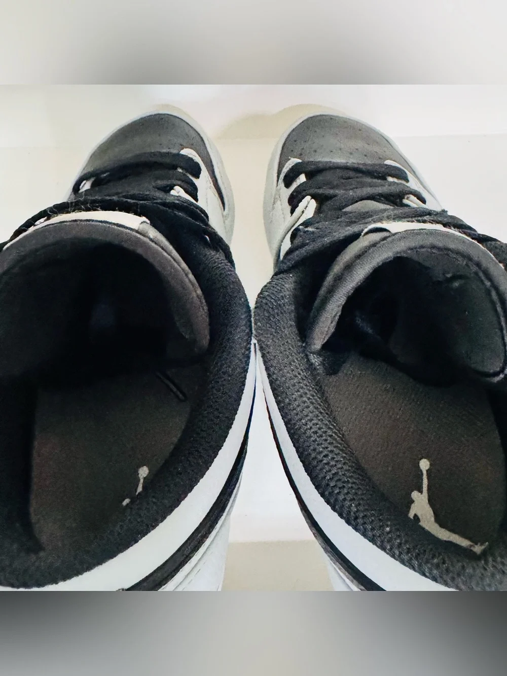 Jordan 1 Low TD Shadow 2.0 Football Cleat M7 W 8.5 Black White Gray FJ6245-002 🔥